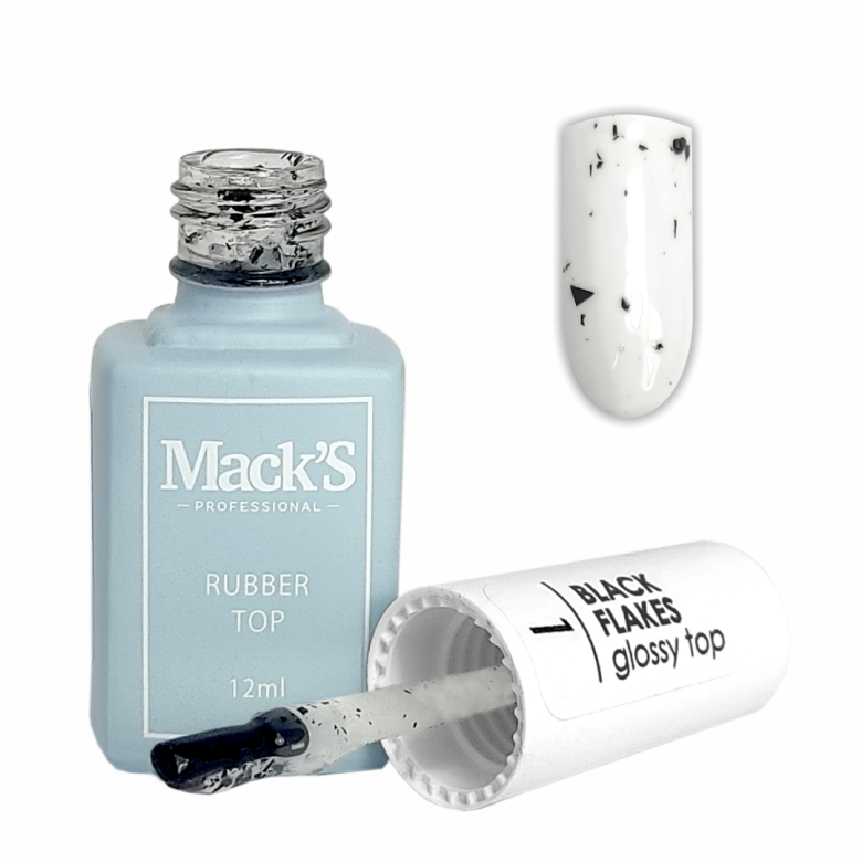Black Flakes/ Glossy Top 1/12 ml