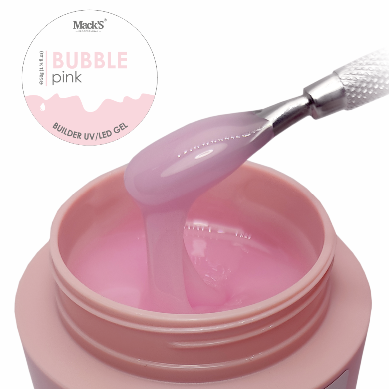 Bubble Roze Bouwer 50g