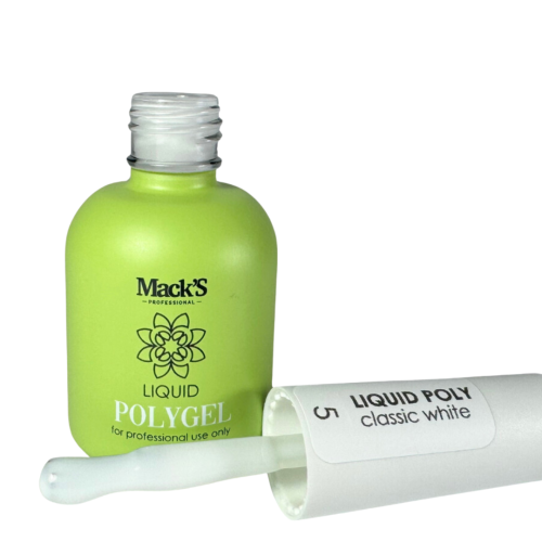 Vloeibare Polygel / Klassiek Wit 5/15ml