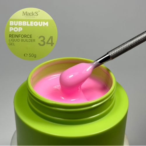 34 Reinforce Bubblegum Pop 50g