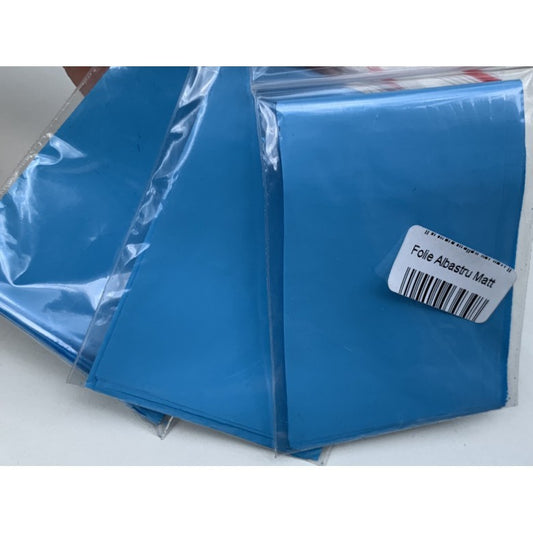 Matblauw transferblad