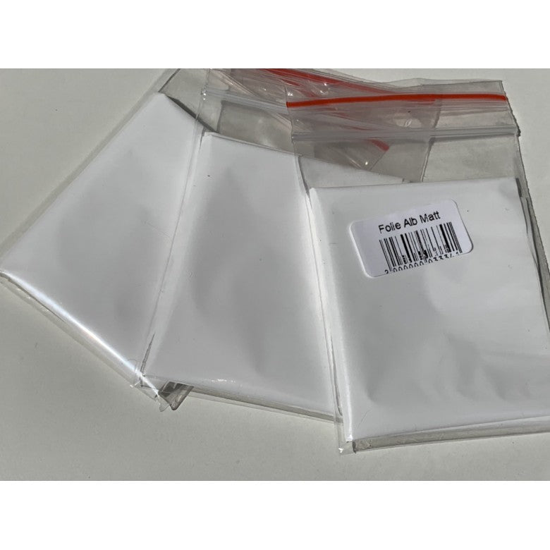 Foaie de transfer alb mat