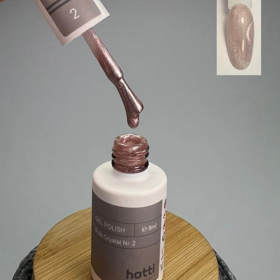 N2 Bulb Crystal Cat eye Gel Polish 8gr