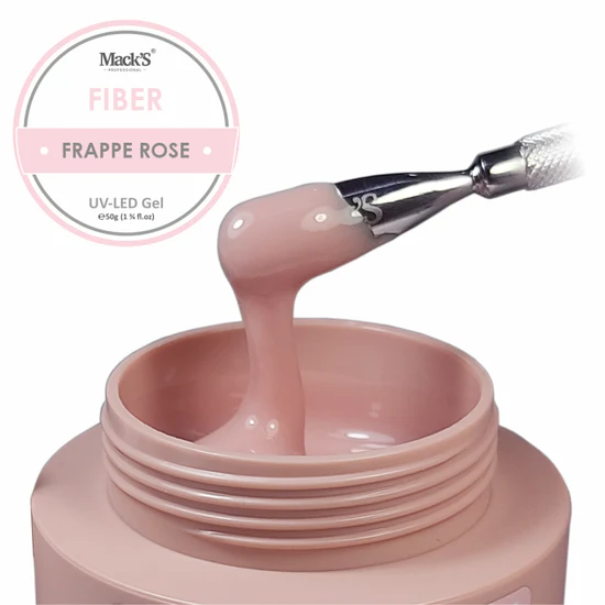 Fiber Frappe Roze 50g