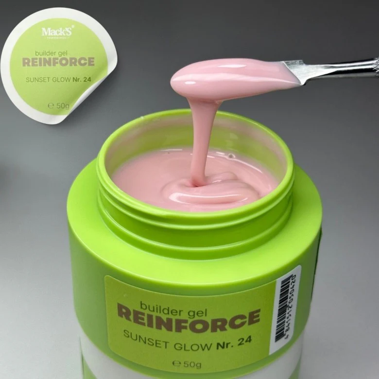 24 Reinforce Builder Gel Sunset Glow 50g