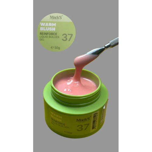[37-reinforce-warm-blush-50g] 37 Warm Blush  Reinforce Liquid Builder 50g