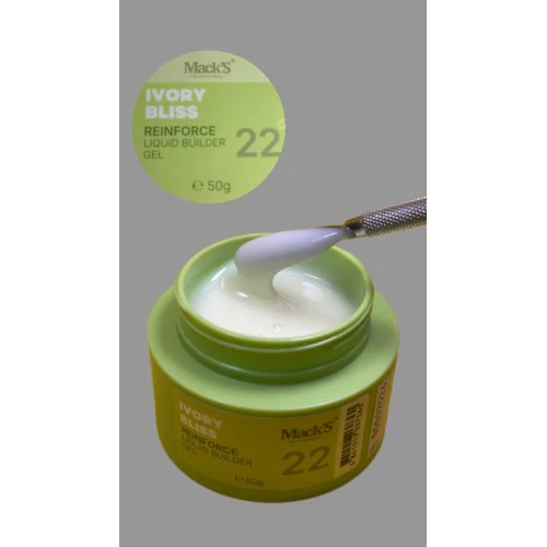 22 Ivory Bliss Reinforce Liquid Builder Gel 50g