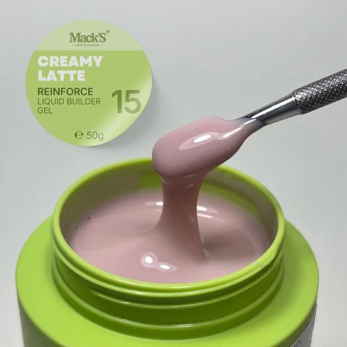 15 Creamy Latte Reinforce Luiquid Builder Gel 50g