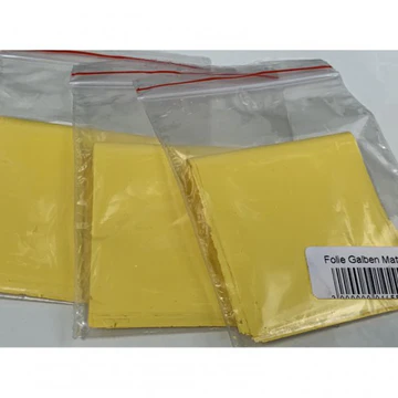 Feuille de transfert Jaune mate